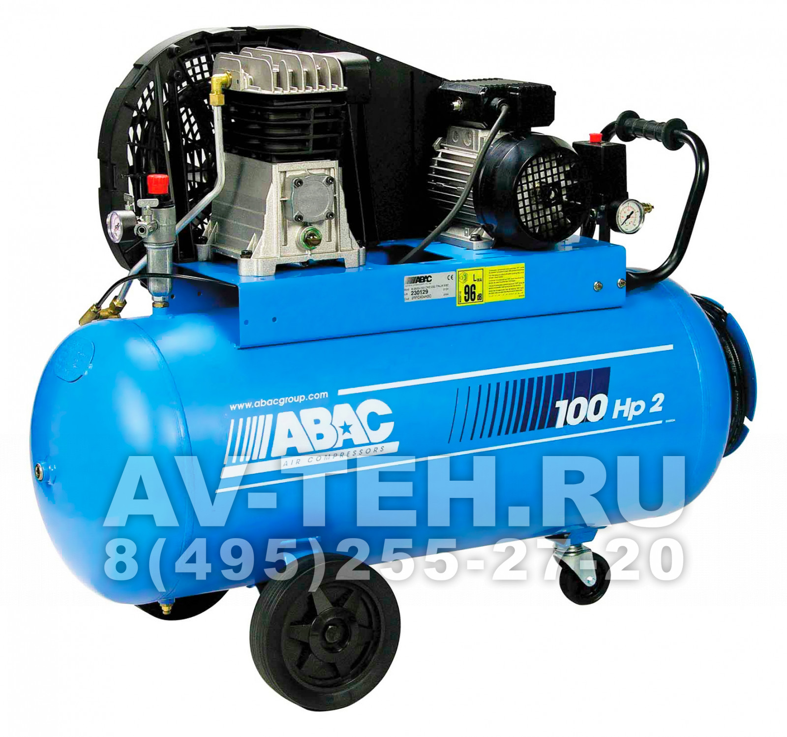 Поршневой компрессор ABAC B4900B/100 CT4 PLUS Поршневой компрессор ABAC B4900B/100 CT4 PLUS