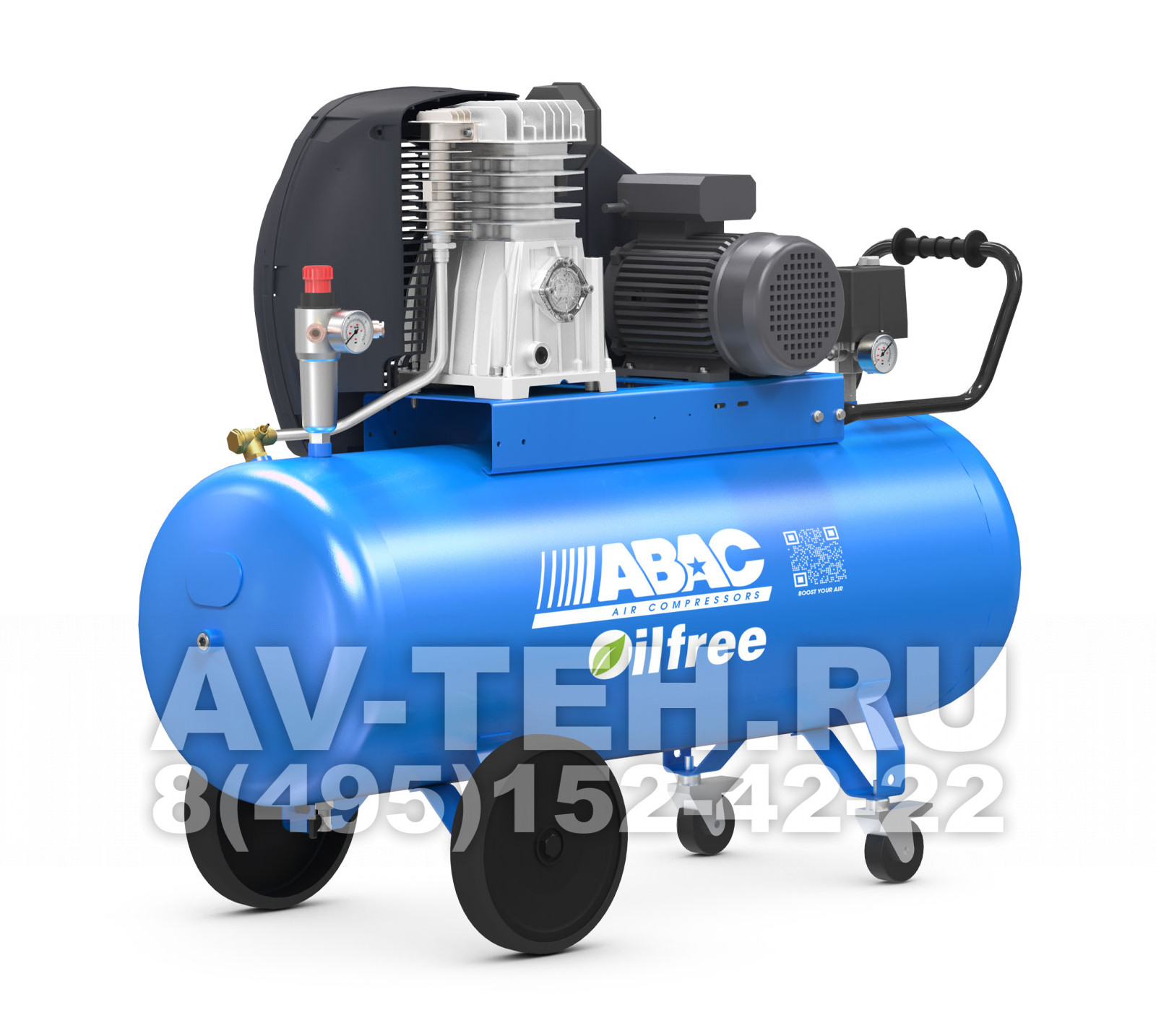 Безмасляный компрессор ABAC PRO A29B-0 200 CT3 Zero