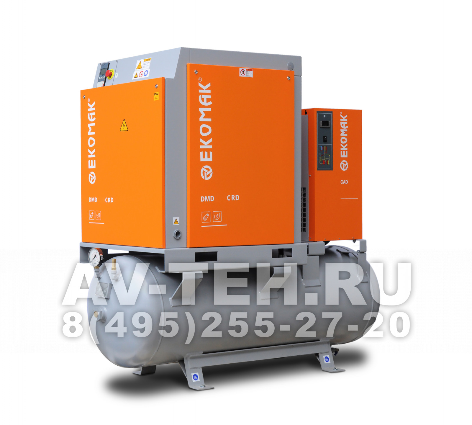 Винтовой компрессор Ekomak DMD 200 CRD 10 LF G+C 500L Винтовой компрессор Ekomak DMD 200 CRD 10 LF G+C 500L