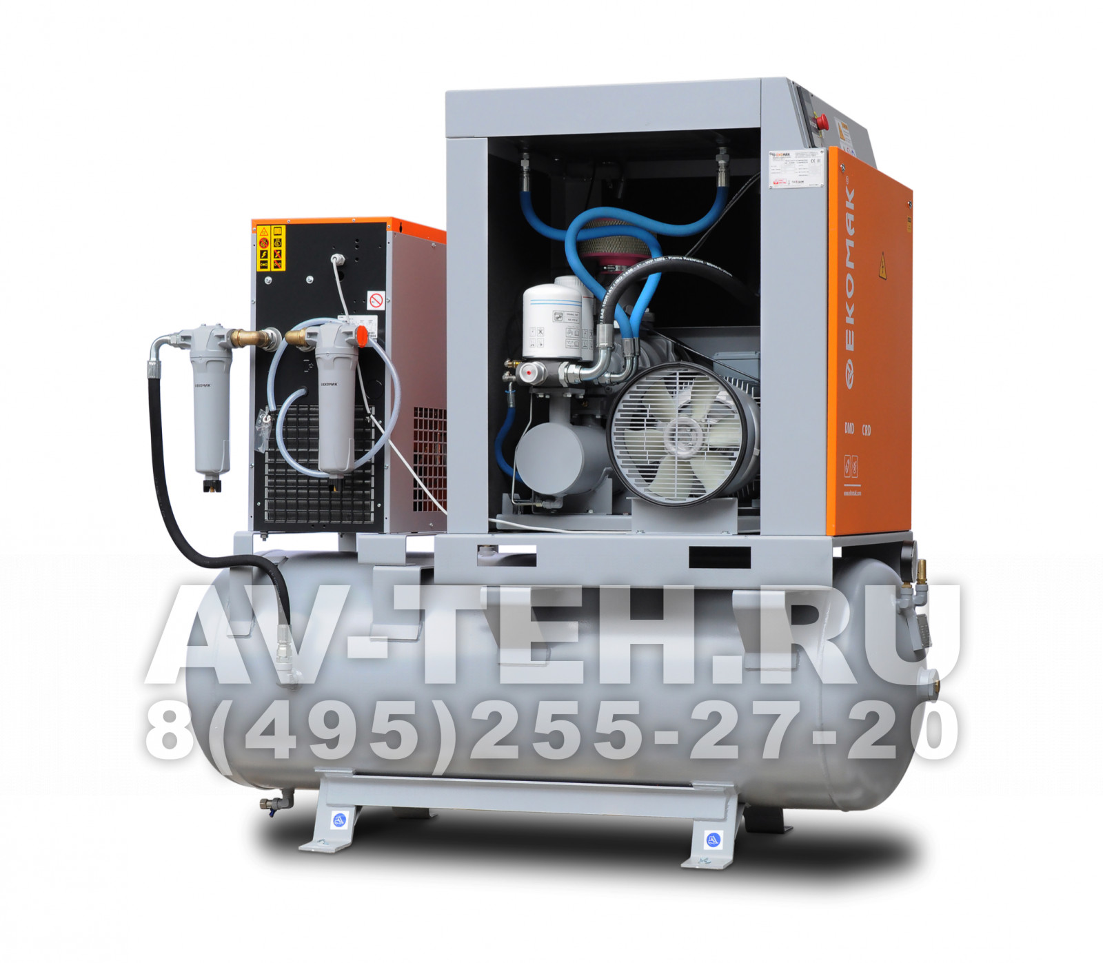 Винтовой компрессор Ekomak DMD 200 CRD 10 LF G+C 500L Винтовой компрессор Ekomak DMD 200 CRD 10 LF G+C 500L