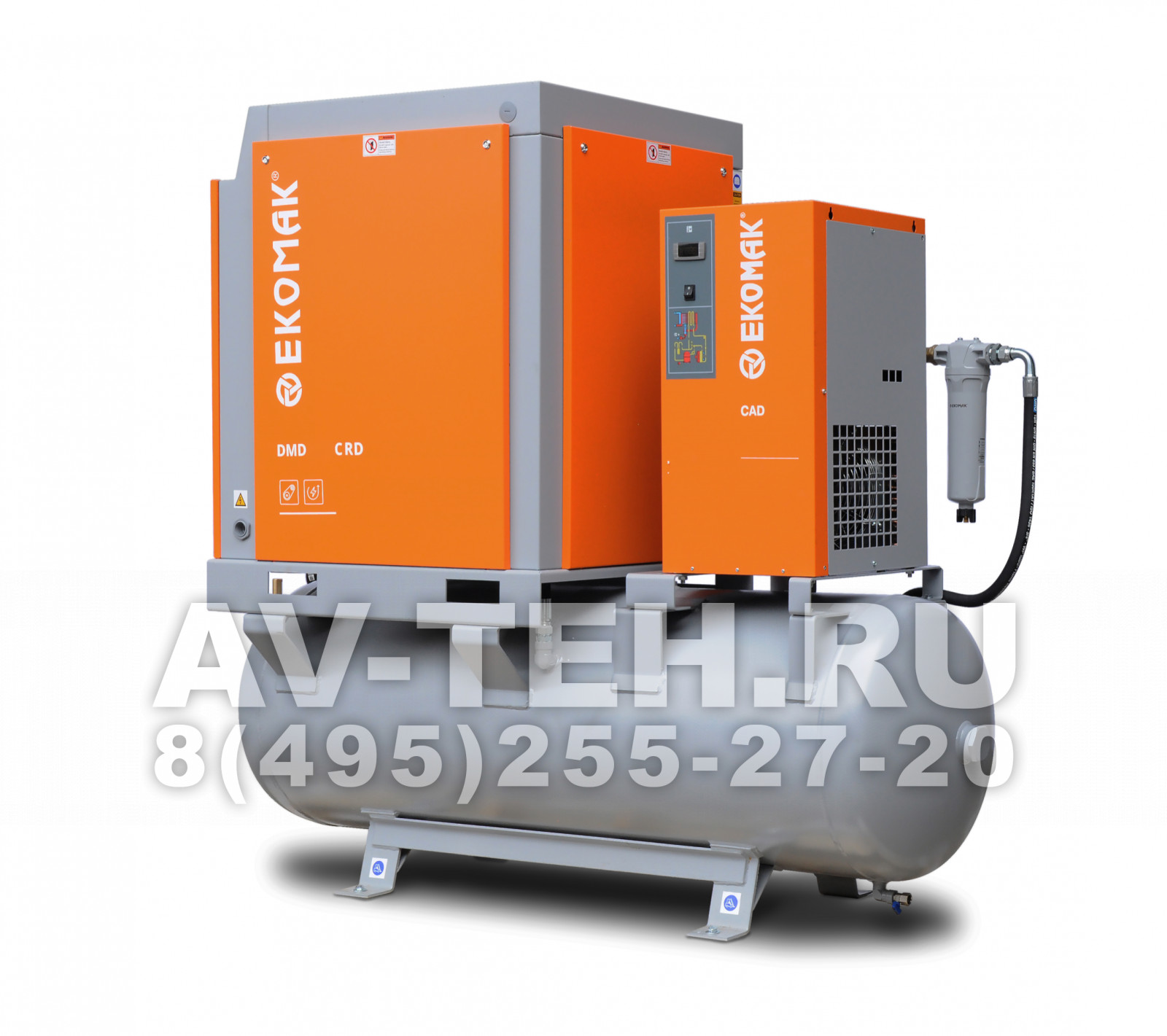 Винтовой компрессор Ekomak DMD 200 CRD 10 LF G+C 500L Винтовой компрессор Ekomak DMD 200 CRD 10 LF G+C 500L