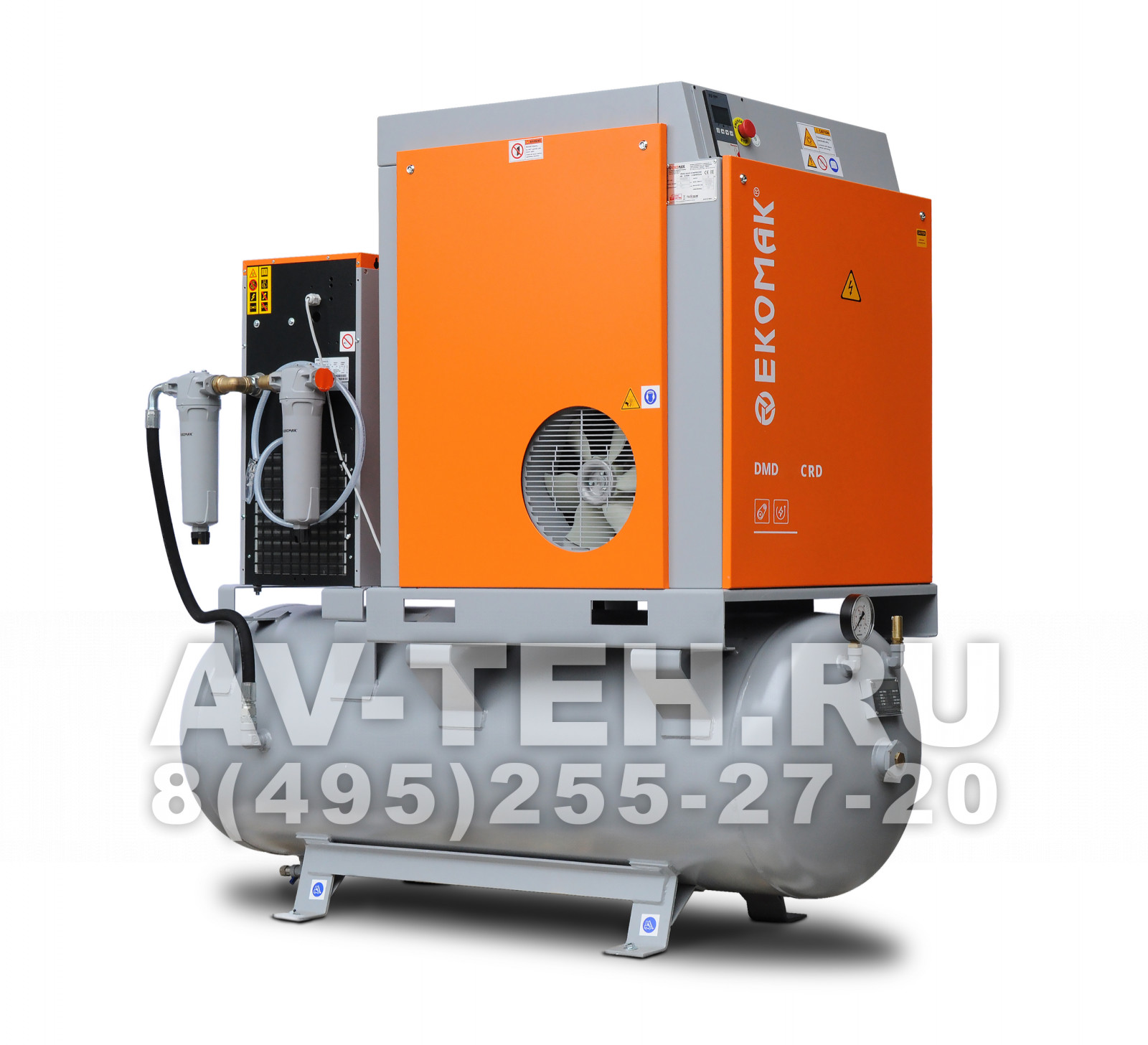 Винтовой компрессор Ekomak DMD 200 CRD 10 LF G+C 500L Винтовой компрессор Ekomak DMD 200 CRD 10 LF G+C 500L