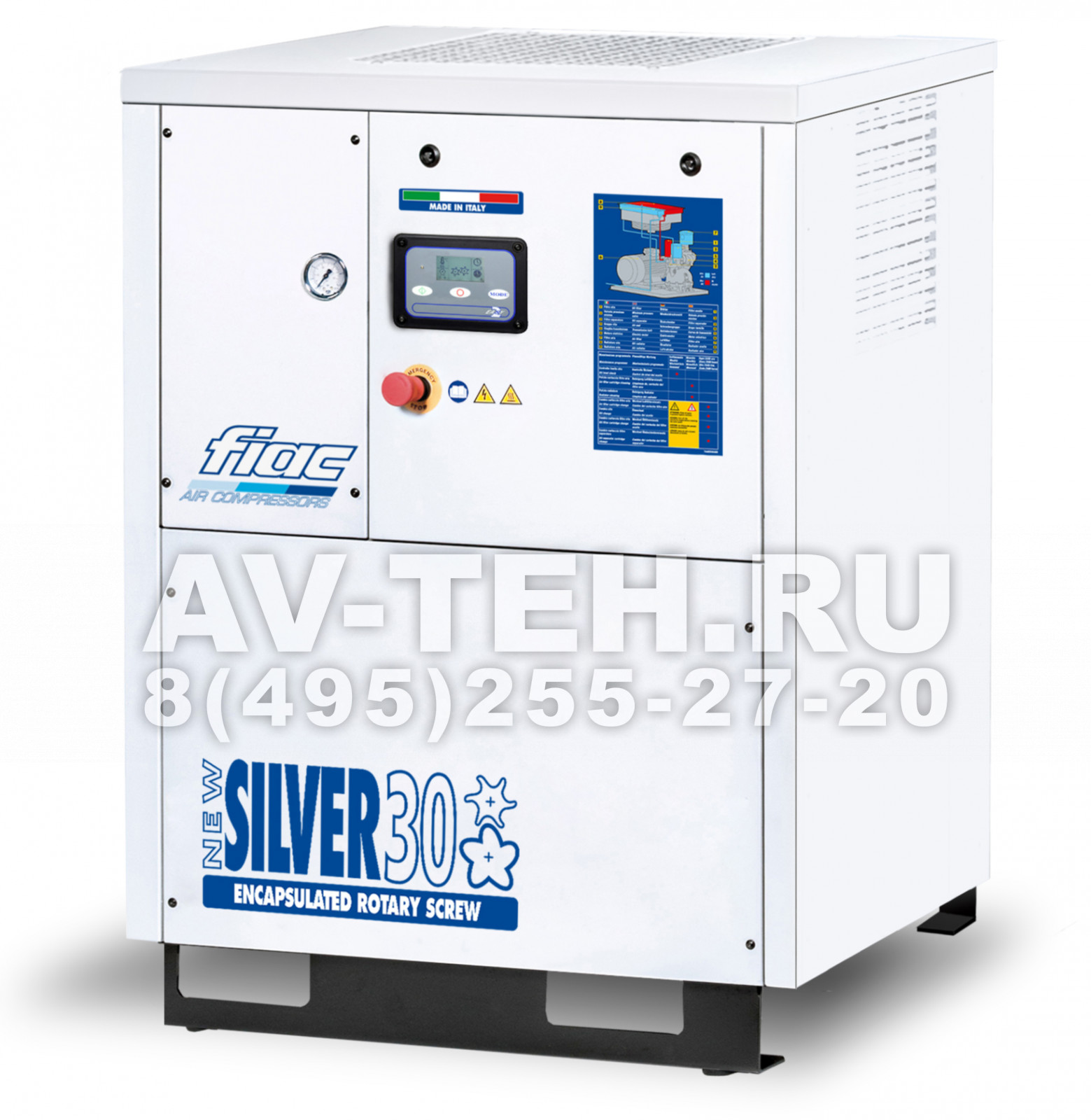 Винтовой компрессор FIAC NEW SILVER 30 13 Винтовой компрессор FIAC NEW SILVER 30 13