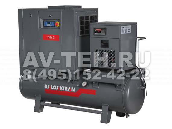 Винтовой компрессор Dalgakiran TIDY 4-10-250D  Compact