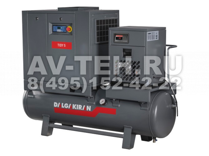 Винтовой компрессор Dalgakiran TIDY 5-7-250D  Compact