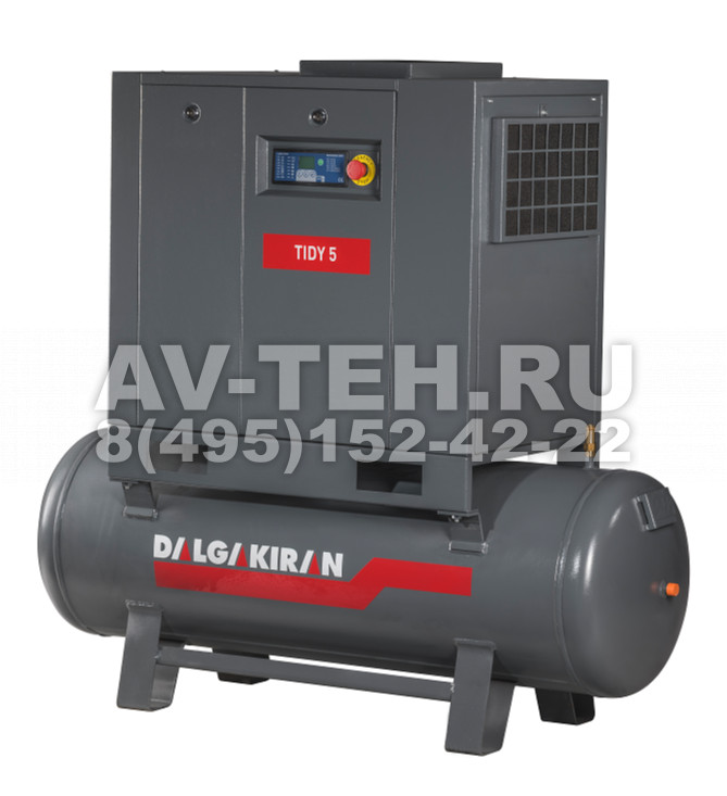 Винтовой компрессор Dalgakiran TIDY 5-10-200