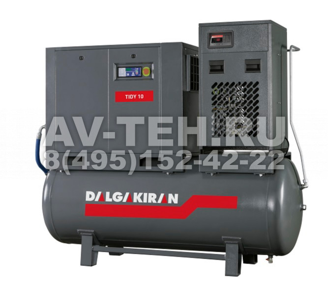 Винтовой компрессор Dalgakiran TIDY 10-13-500D  Compact