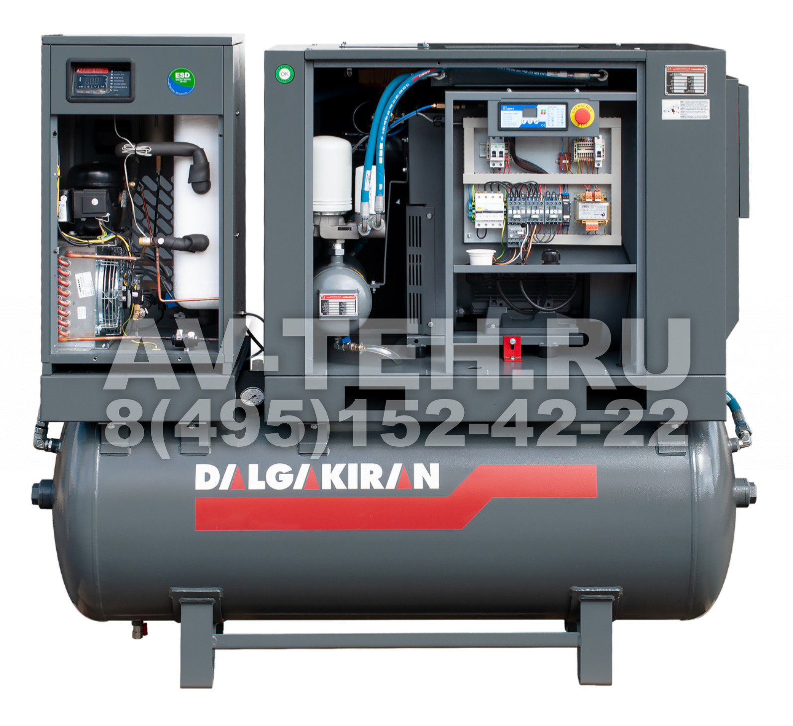 Винтовой компрессор Dalgakiran TIDY 15-10 500D  Compact