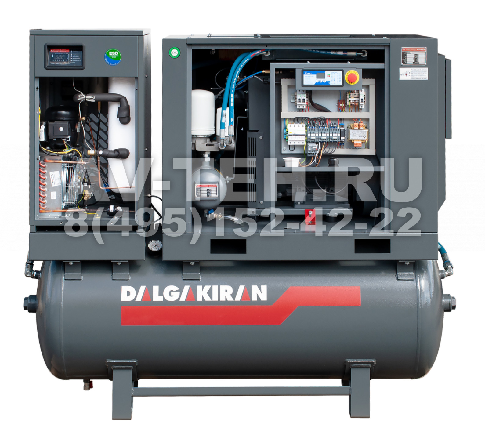 Винтовой компрессор Dalgakiran TIDY 20-13-500D  Compact
