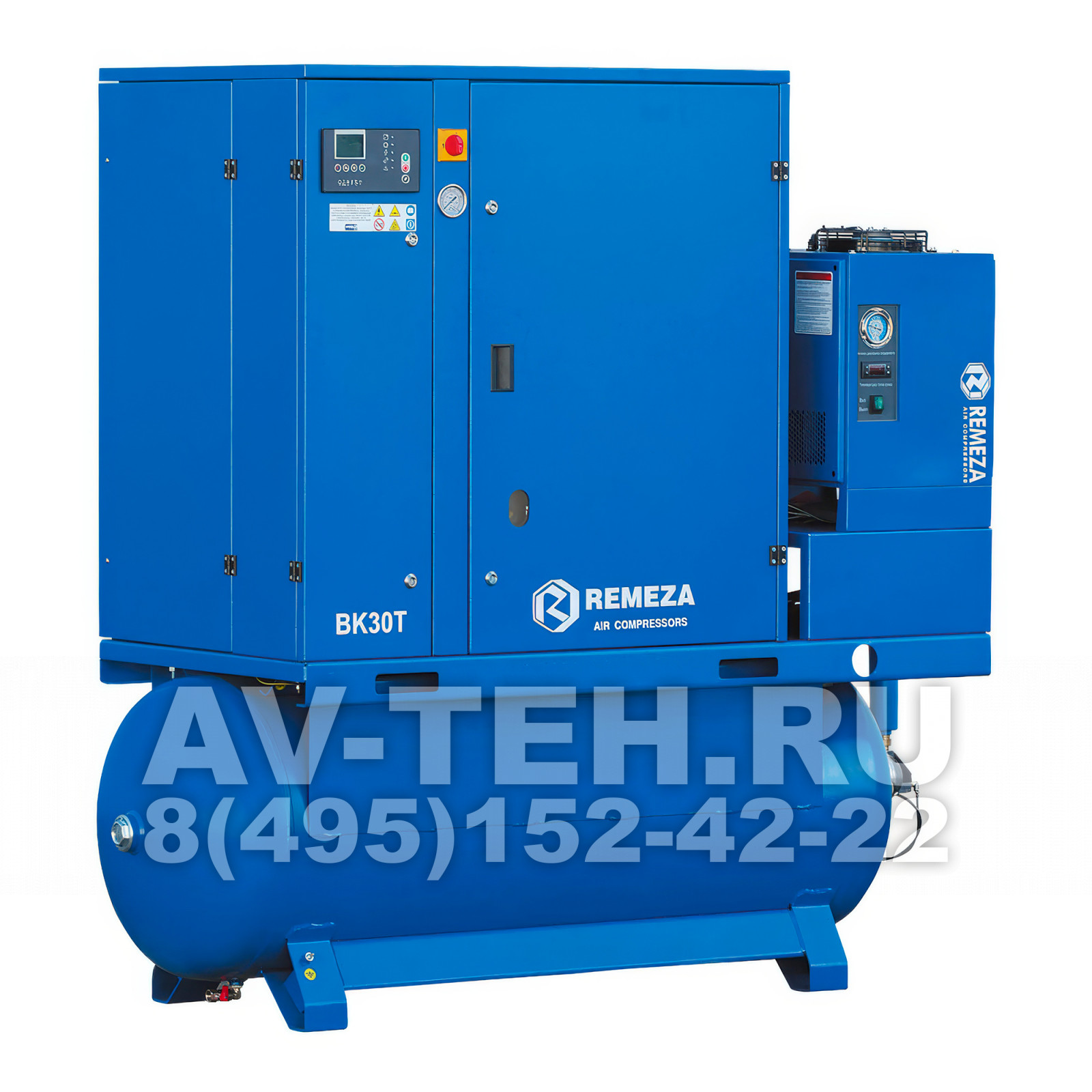Винтовой компрессор Remeza ВК30Т-16-500Д2 ВС Винтовой компрессор Remeza ВК30Т-16-500Д2 ВС