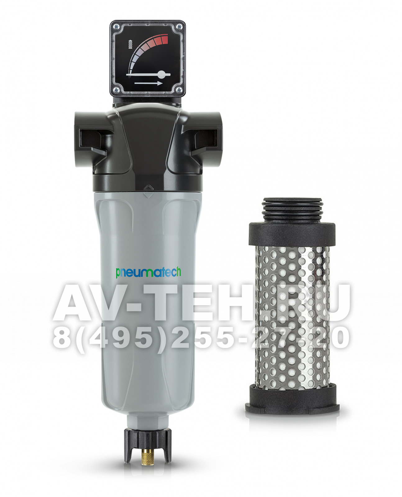 Магистральный фильтр Pneumatech PMH V 25 (G1/4) - M Магистральный фильтр Pneumatech PMH V 25 (G1/4) - M