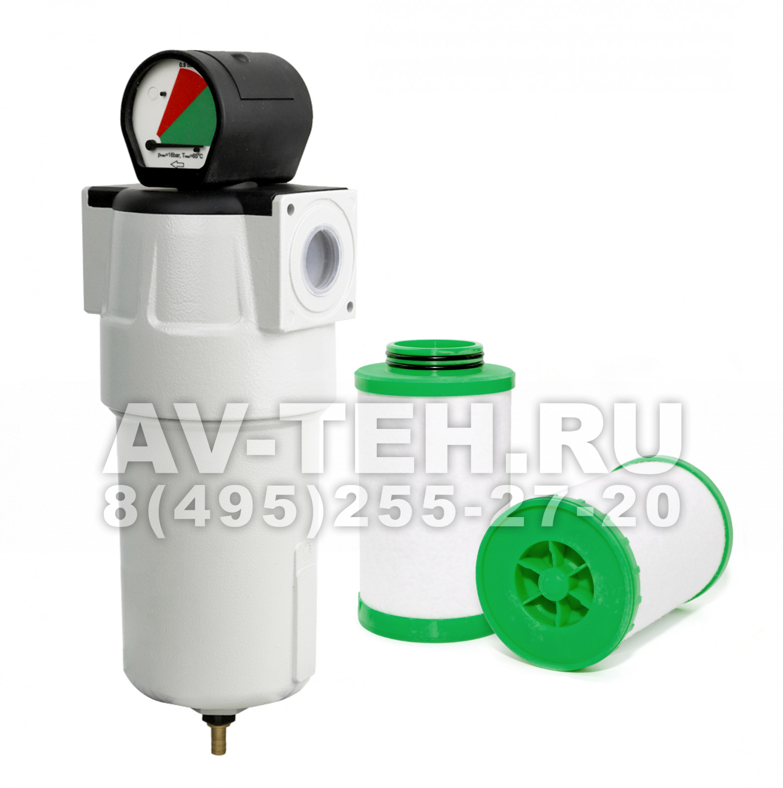 Магистральный фильтр Kraftmann KFT 250 P Магистральный фильтр Kraftmann KFT 250 P