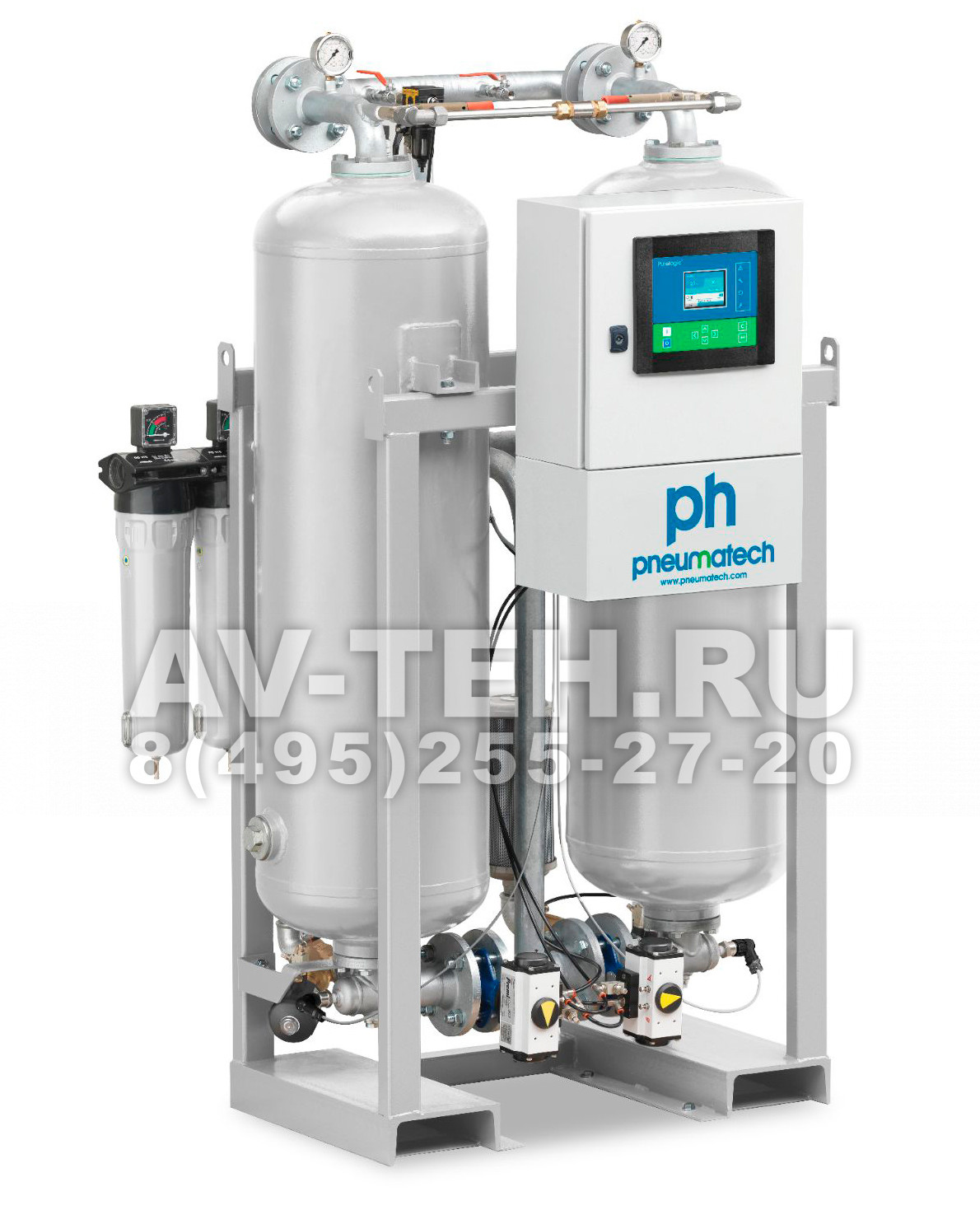 Адсорбционный осушитель Pneumatech PH 530 HE Welded 16 Адсорбционный осушитель Pneumatech PH 530 HE Welded 16