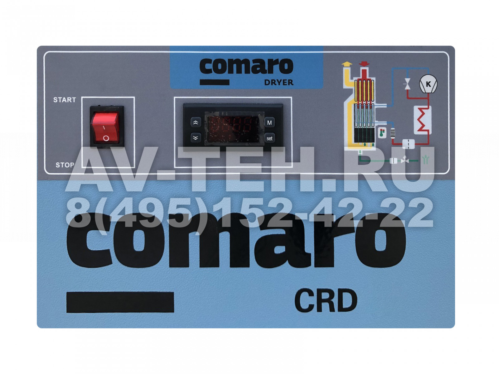 Рефрижераторный осушитель Comaro CRD-7.0 Рефрижераторный осушитель Comaro CRD-7.0