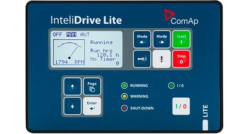 ПАНЕЛЬ УПРАВЛЕНИЯ InteliDrive ПАНЕЛЬ УПРАВЛЕНИЯ InteliDrive